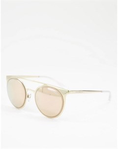 Круглые солнцезащитные очки Emporio armani