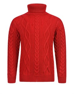 Красный свитер из шерсти Arc-en-ciel