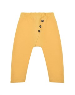 Желтые спортивные брюки под памперс Sanetta pure