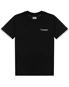 Черная футболка с накладным карманом C.p. company