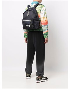 Двухцветный рюкзак с нашивкой логотипом Eastpak