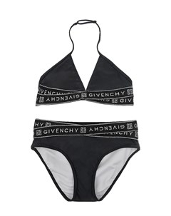 Черный раздельный купальник с логотипом Givenchy