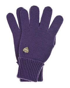 Фиолетовые перчатки из шерсти Il trenino