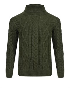 Зеленый свитер из шерсти Arc-en-ciel