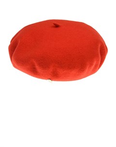 Красный берет из шерсти с подвеской в форме сердечка Il trenino