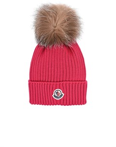 Шапка из шерсти для девочек Moncler