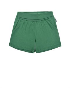 Зеленые шорты с эластичным поясом Sanetta kidswear