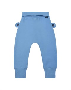 Синие спортивные брюки с принтом обезьянка Sanetta kidswear
