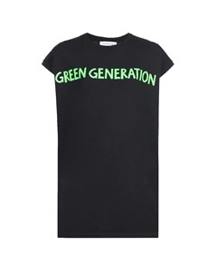 Черная футболка с принтом Green Generation Scrambled ego