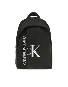 Черный рюкзак с логотипом 28x38x15 см Calvin klein