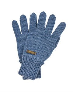 Голубые перчатки из шерсти Il trenino