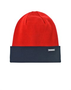 Красная шапка с синим отворотом Il trenino