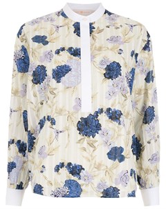 Блузка с цветочным принтом Tory burch