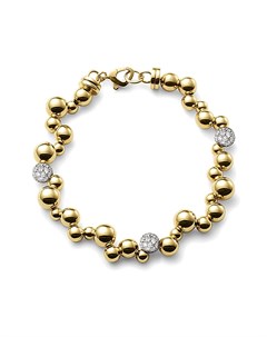 Золотой браслет Atomo с бриллиантами Marina b