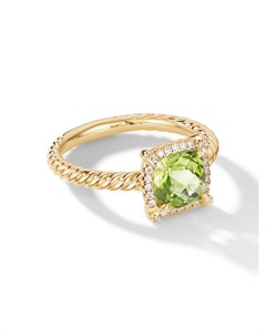Золотое кольцо Petite Chatelaine с бриллиантами David yurman