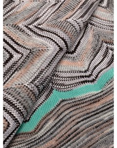 Шарф с узором зигзаг Missoni