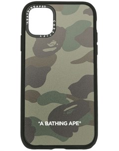 Чехол для iPhone 11 с камуфляжным принтом A bathing ape®