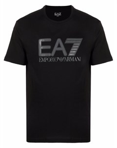 Футболка с логотипом Ea7 emporio armani