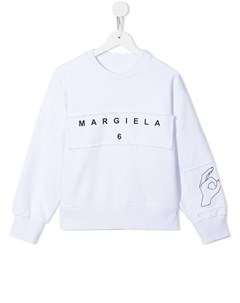 Толстовка с логотипом Mm6 maison margiela kids