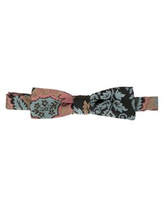 Dolce gabbana жаккардовый галстук бабочка с цветочным узором один размер разноцветный Dolce&gabbana