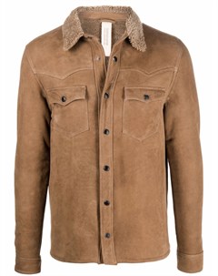 Куртка рубашка с меховой подкладкой Giorgio brato