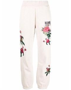 Спортивные брюки с цветочной вышивкой Billionaire boys club