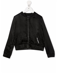 Толстовка с кристаллами Karl lagerfeld kids