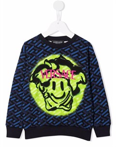 Толстовка с логотипом Versace kids