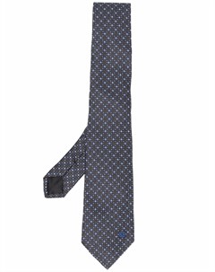 Шелковый галстук с узором Givenchy