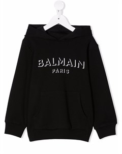 Худи с логотипом Balmain kids