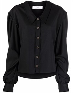 Блузка с объемными рукавами Société anonyme