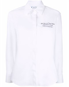 Рубашка New Basic с длинными рукавами Off-white