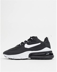 Черно белые кроссовки Air Max 270 React Nike