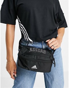 Черная сумка кошелек с логотипом adidas Adidas performance