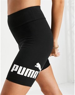 Черные шорты леггинсы essentials Puma