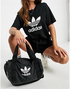 Черная небольшая сумка дафл adicolor Adidas originals