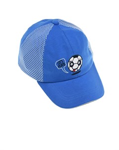 Синяя кепка с вышивкой футбольный мяч Maximo
