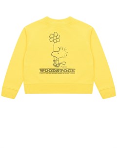Желтая толстовка с принтом Woodstock детская Marc jacobs (the)