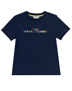 Футболка с разноцветным логотипом Marc jacobs (the)