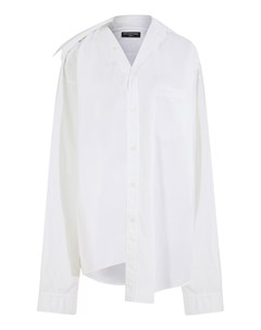 Блузка белая Balenciaga
