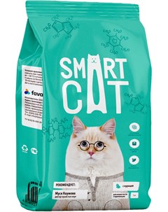 Для взрослых кастрированных котов и стерилизованных кошек с курицей 0 4 кг Smart cat