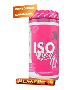 ISO WHEY 100 изолят сывороточного протеина вкус Сливочная Карамель 300 г Pinkpower