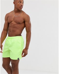 Зеленые шорты для плавания Adidas