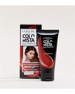 Временная краска для темных волос цвета Copper LOreal Paris Colorista Hair Makeup L oréal pa