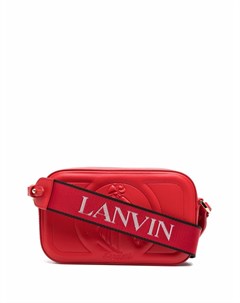 Сумка на плечо с тисненым логотипом Lanvin