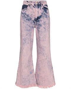 Укороченные расклешенные джинсы Marques almeida