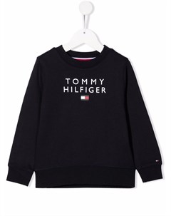 Толстовка из органического хлопка с логотипом Tommy hilfiger junior