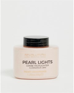 Рассыпчатая пудра хайлайтер Pearl Lights Peach Revolution