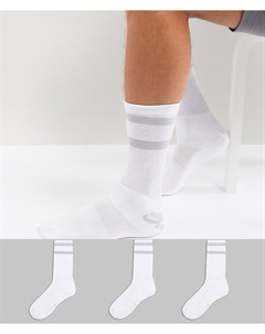Набор из 3 пар белых носков SX5760 100 Nike sb