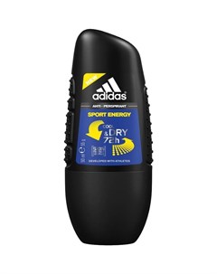 Cool Dry Sport Energy Anti Perspirant Roll On дезодорант антиперспирант ролик для мужчин 50 мл Adidas